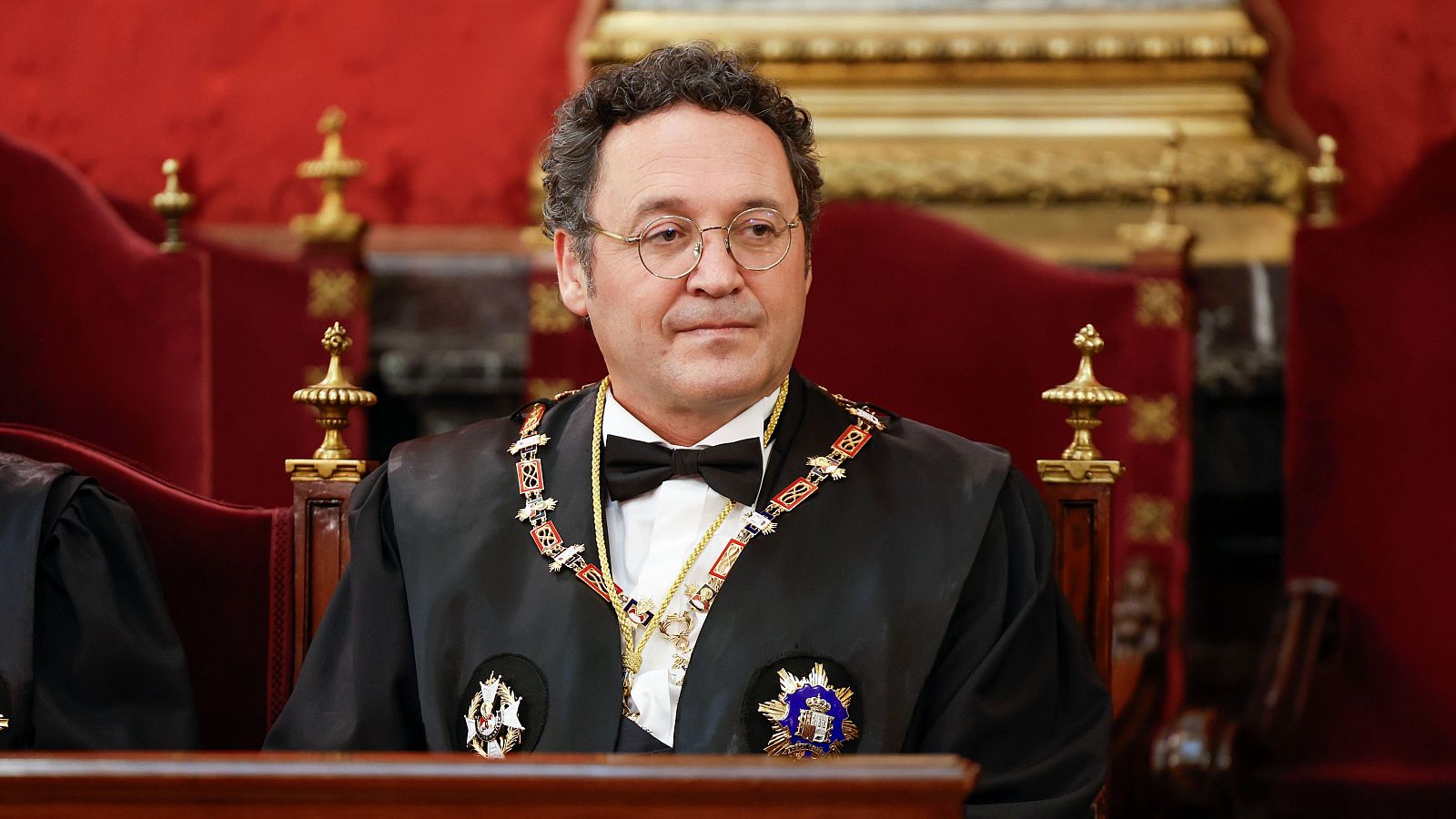 El fiscal general del Estado, Álvaro García Ortiz, durante el acto de toma de posesión de su cargo