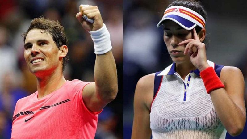 Nadal y Muguruza, dos números uno históricos del tenis mundial