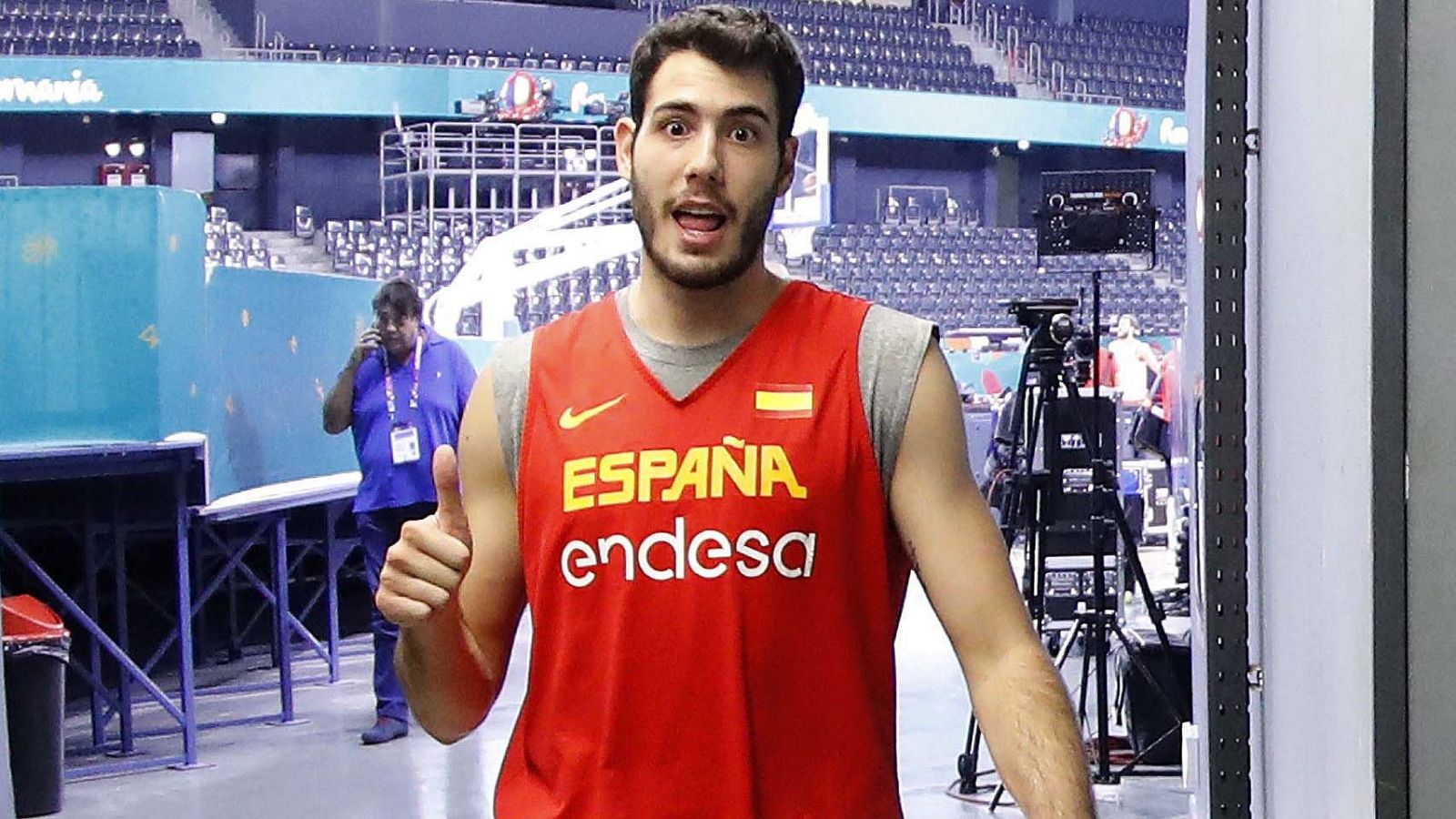 Álex Abrines, en el Eurobasket
