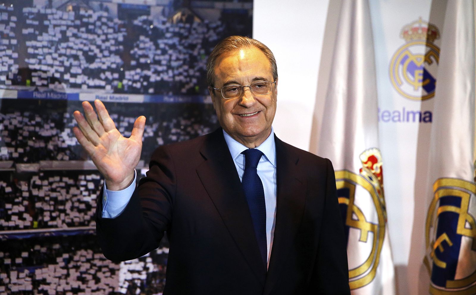 El presidente del Real Madrid, Florentino Pérez.