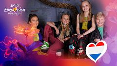 Stay Tuned representará a Países Bajos con "Music" en Eurovisión Junior 2024