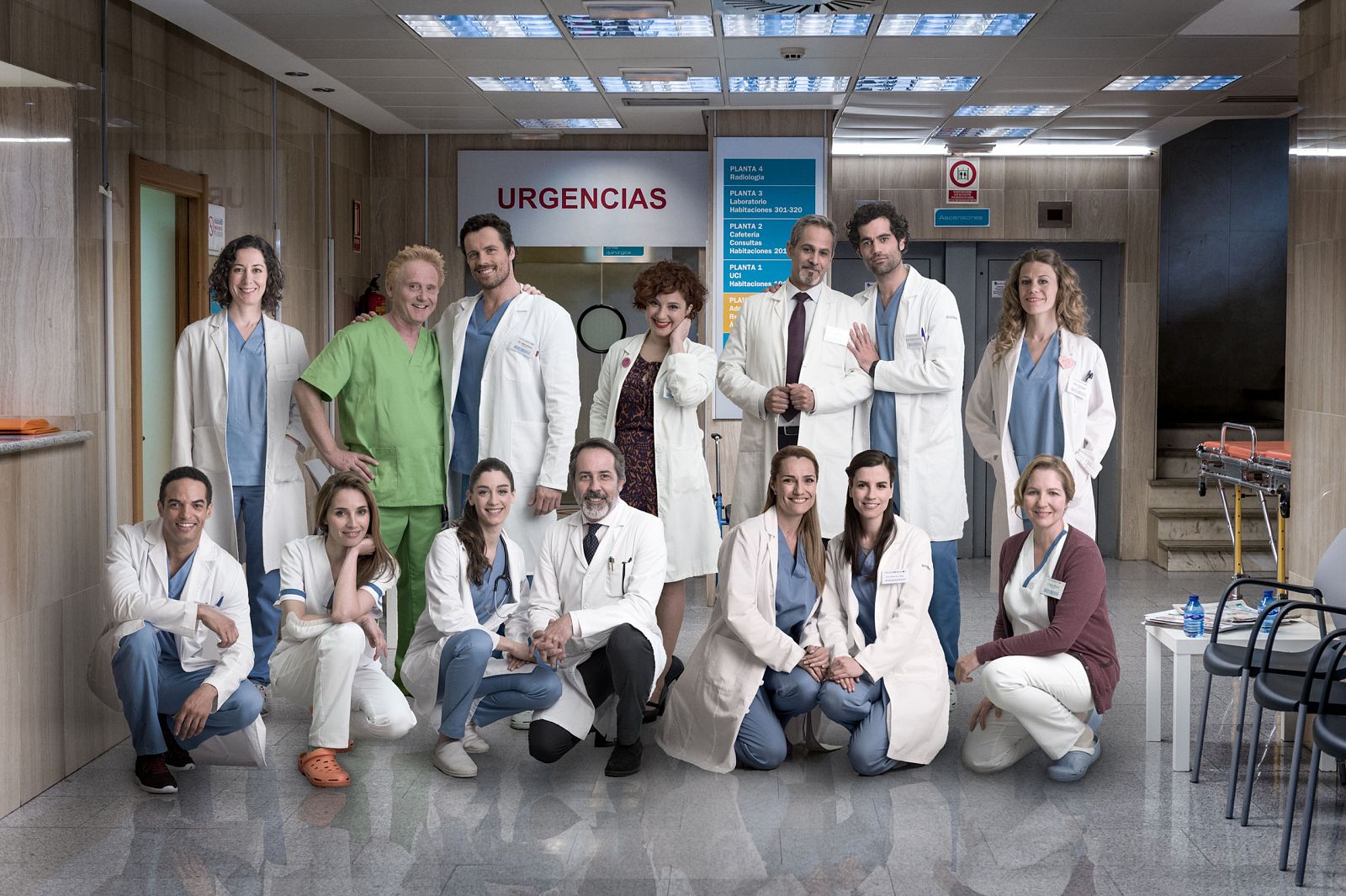 Los protagonistas de Centro Médico