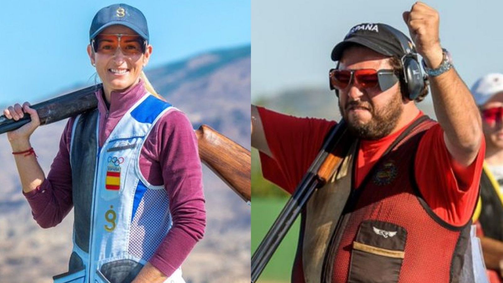 Fátima Gálvez y Alberto Fernández se han proclamado campoenes de foso olímpico