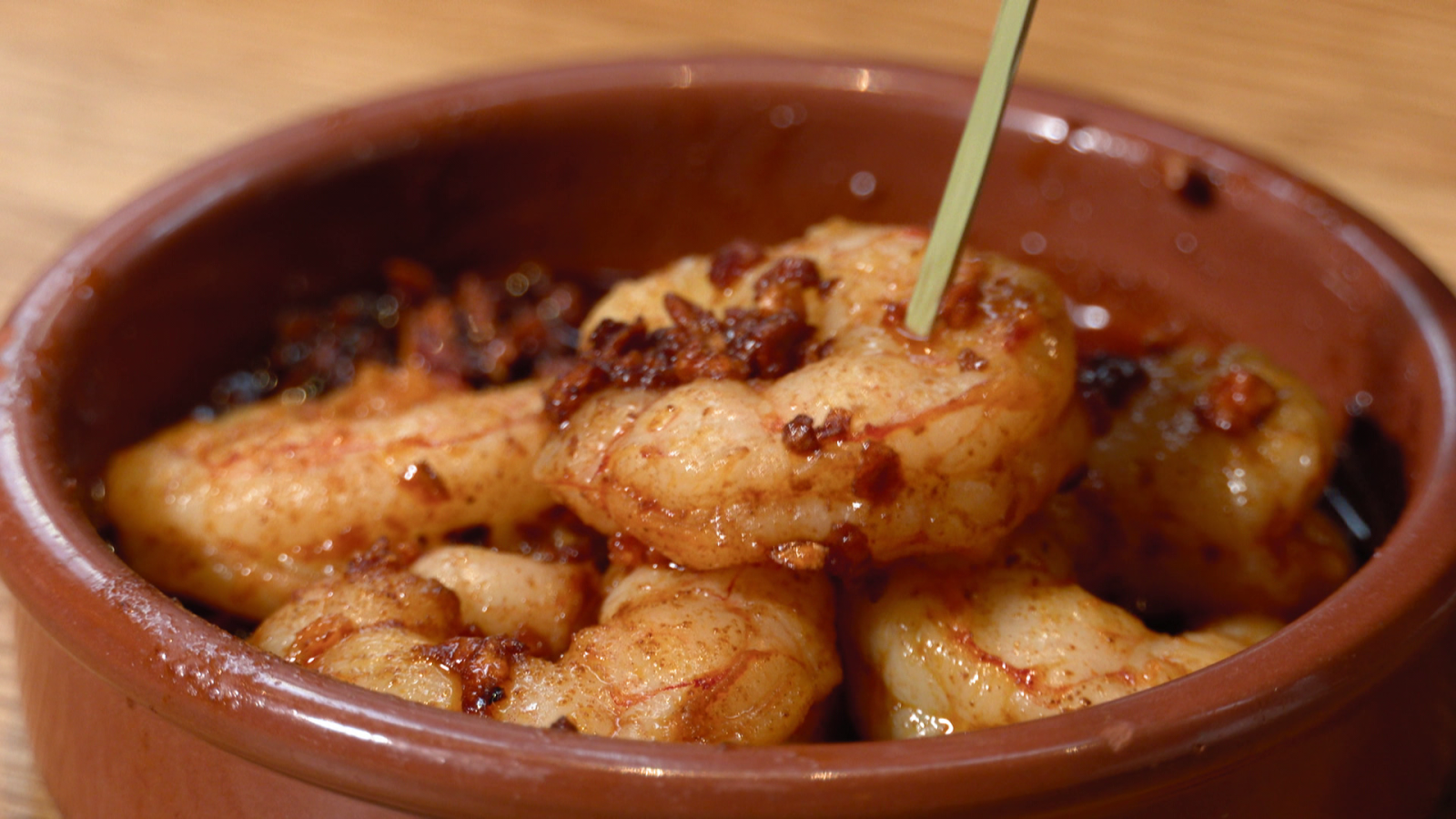 Receta de gambas al ajillo