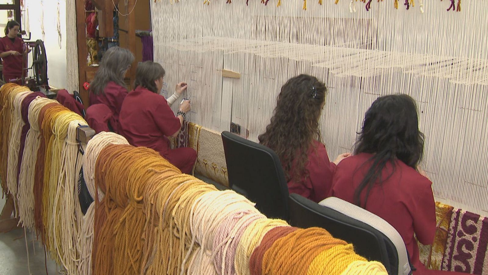 Tejedoras de la Real Fábrica de Tapices