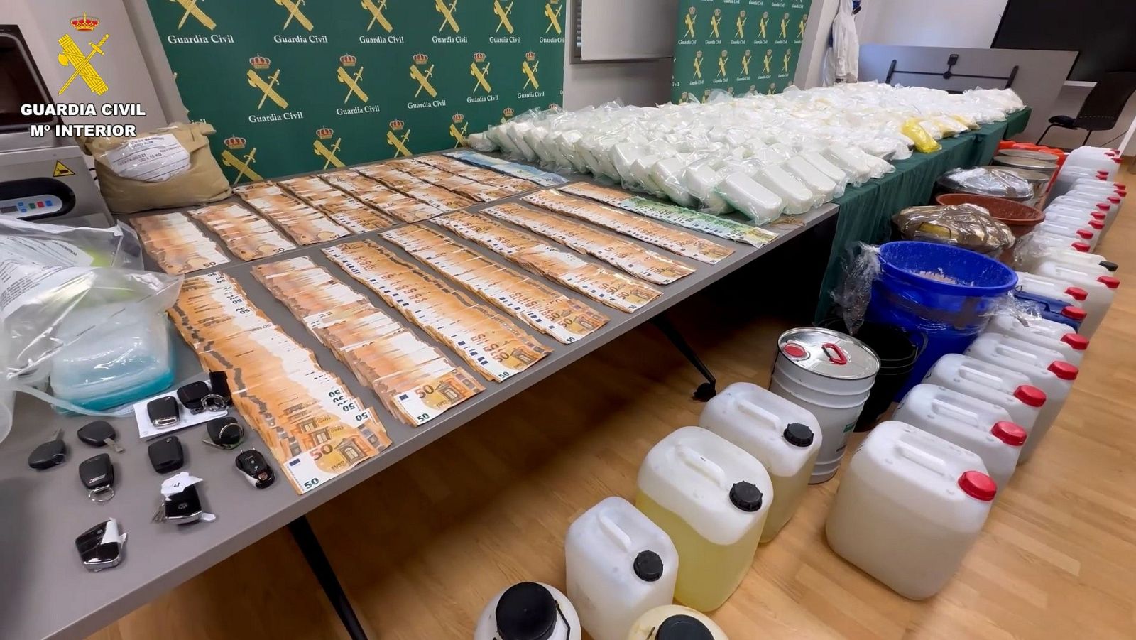 Desmantelan el mayor laboratorio de Speed de Europa en Navarra