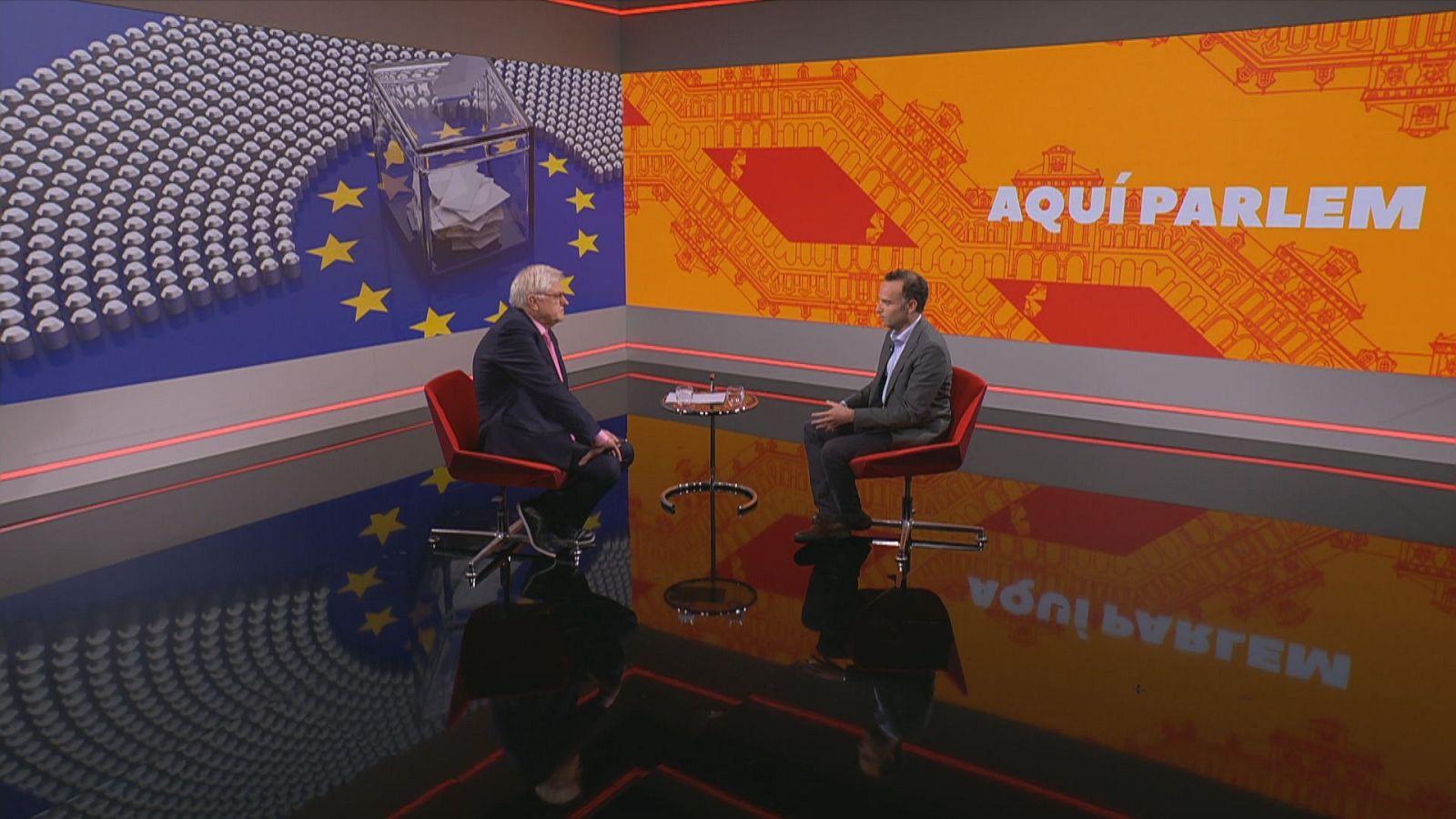 Lluís Falgàs i Pol Morillas, a 'Aquí parlem'