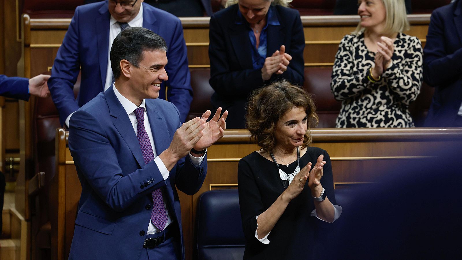 Pleno de aprobación de la amnistía en primera vuelta en el Congreso el pasado marzo