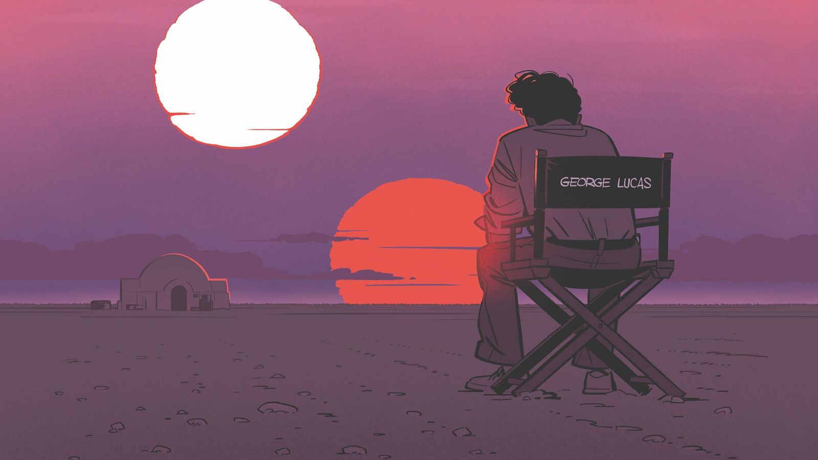 Detalle de la portada de 'Las guerras de Lucas'