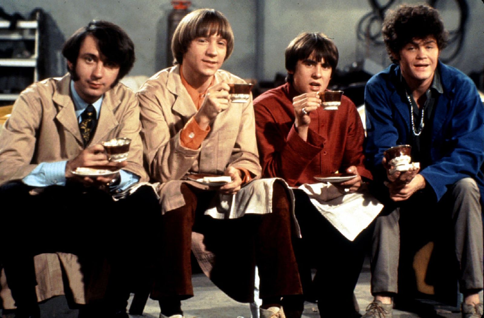 El fallecido Davy Jones en una foto de archivo junto a sus compañeros de The Monkees