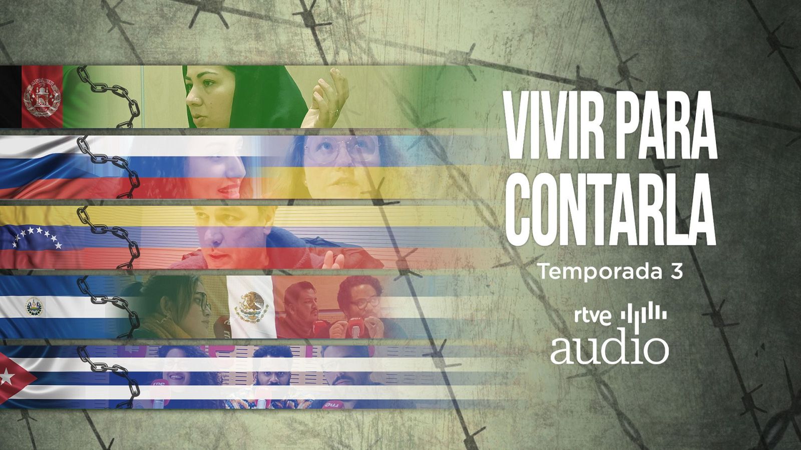 Temporada 3 de 'Vivir para contarla'.