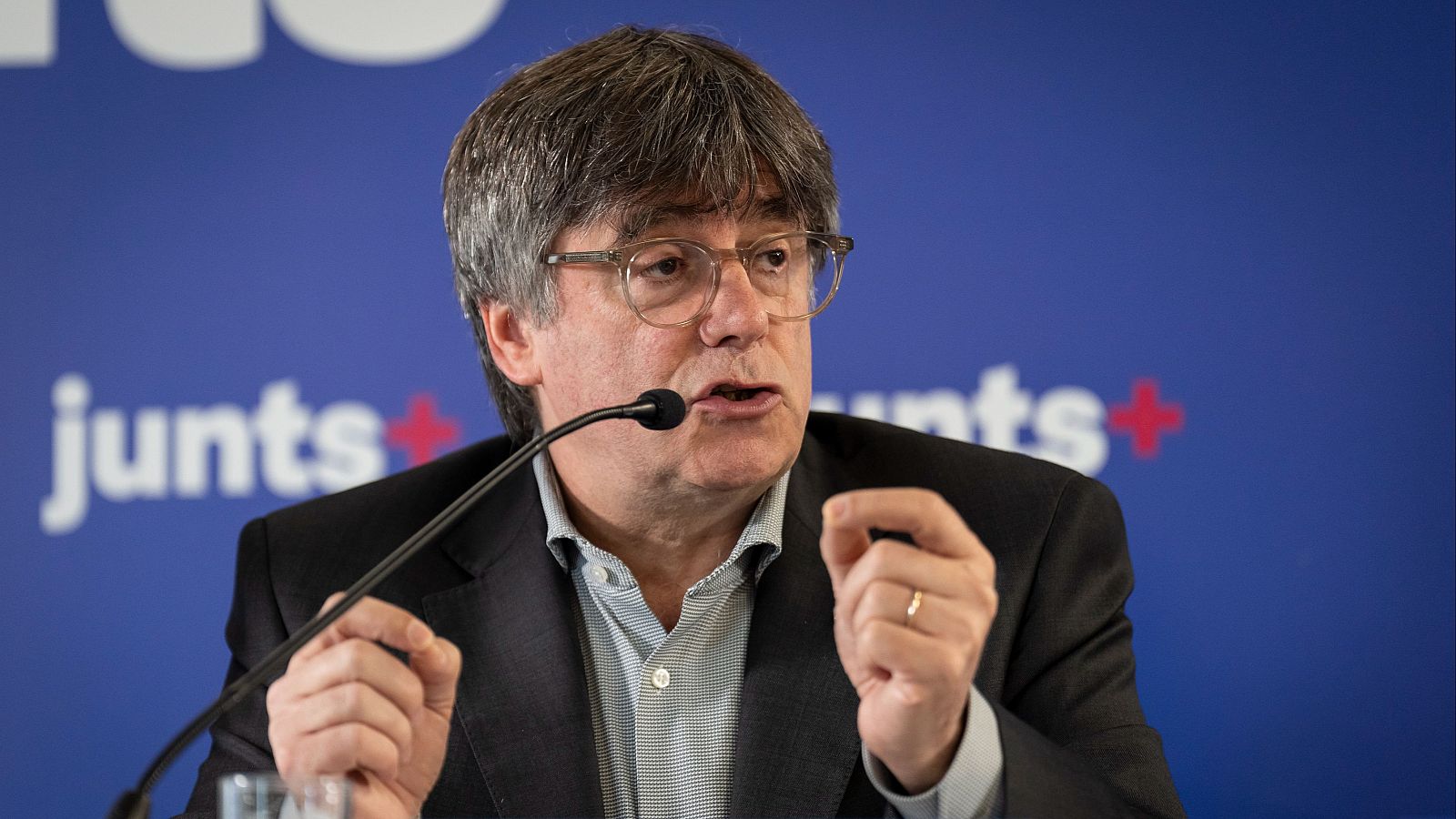 El expresident de la Generalitat de Cataluña Carles Puigdemont