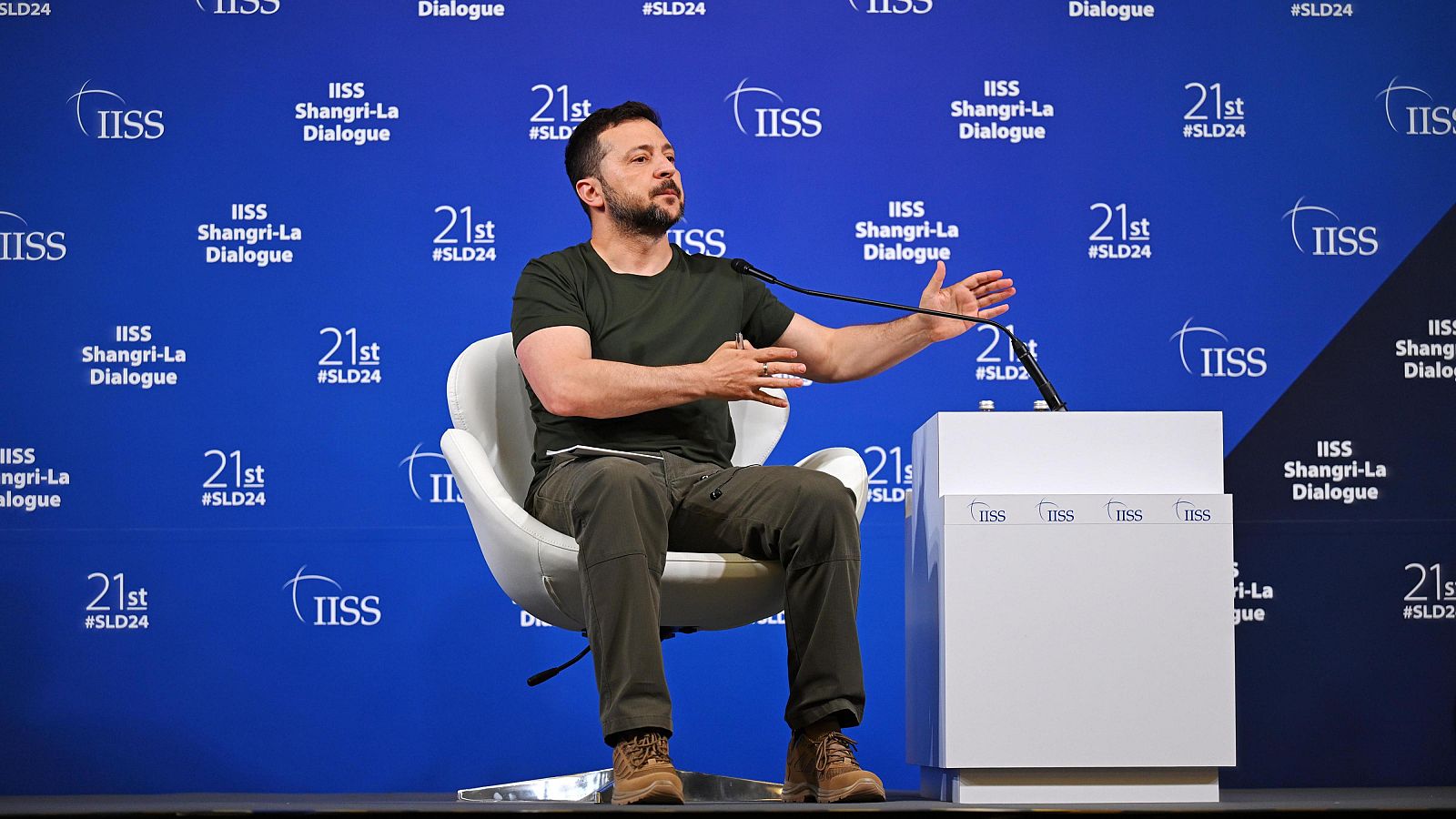 Zelenski acusa a China de trabajar para que los países no vayan a la conferencia de paz de Suiza