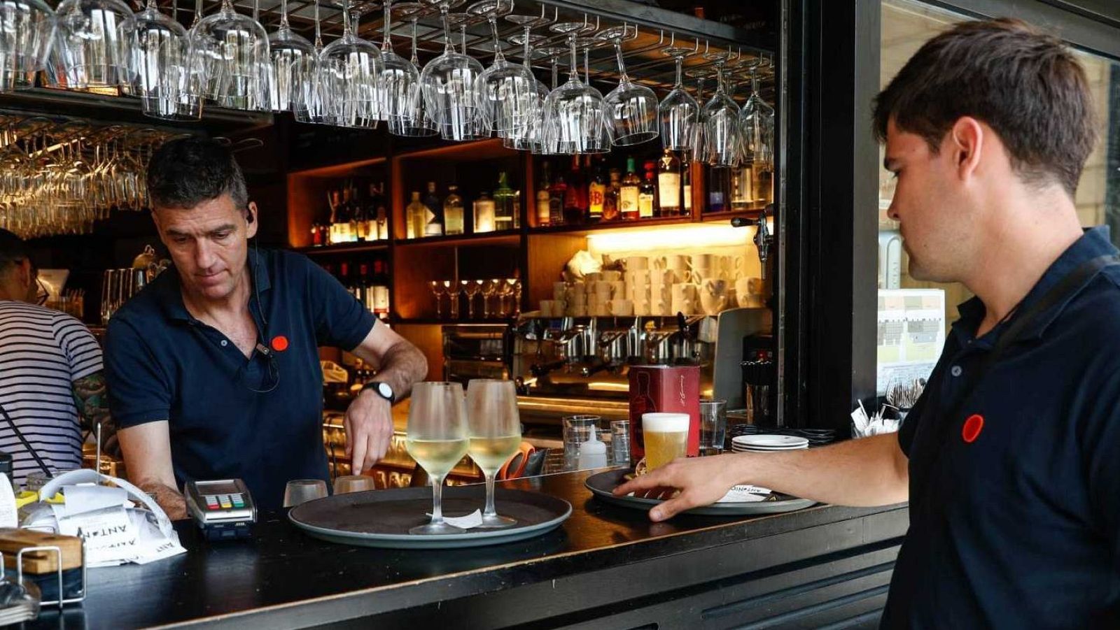 Imatge d'una guingueta de la costa de Barcelona