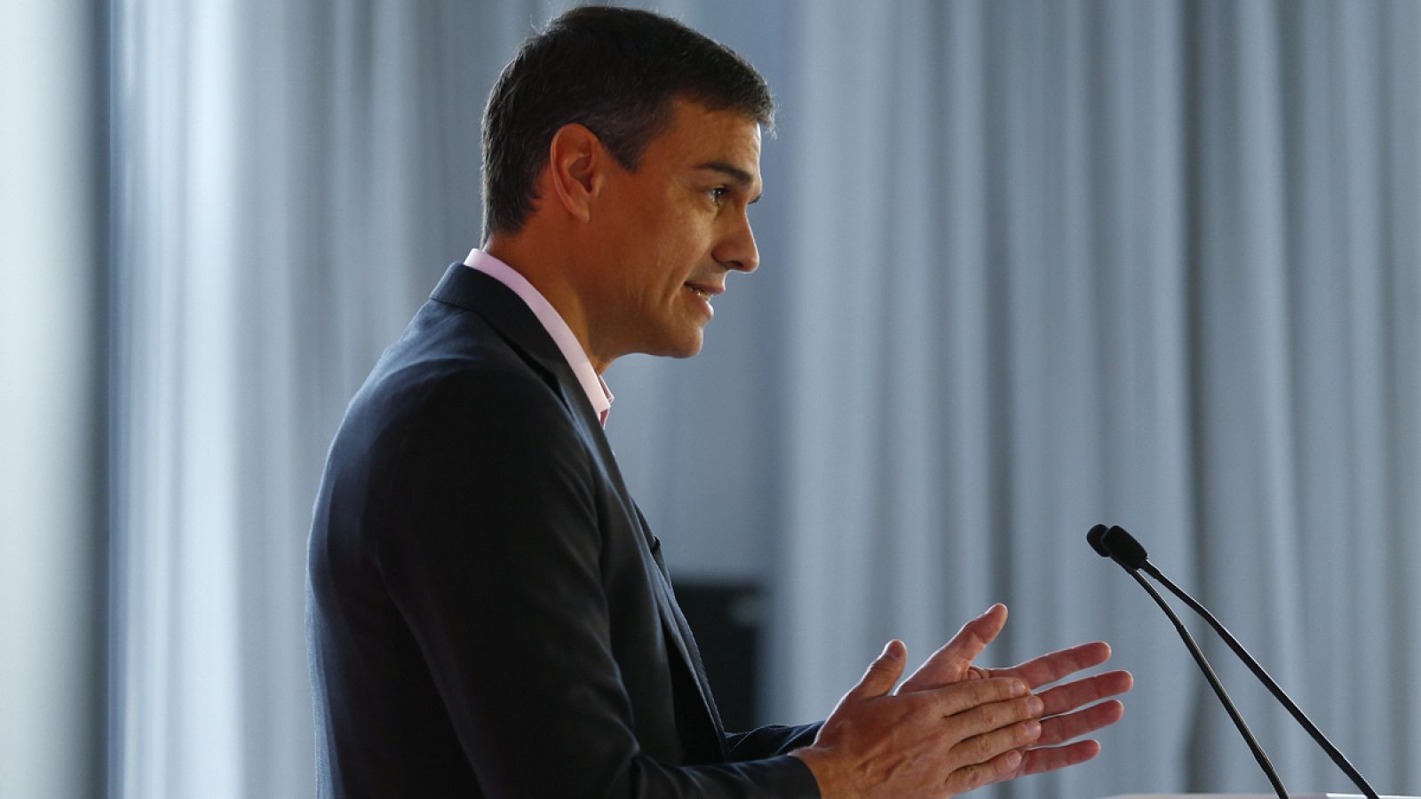 El secretario general del PSOE, Pedro Sánchez