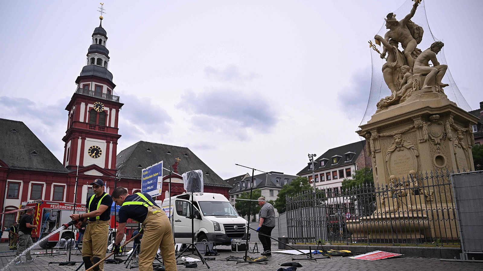 Atacan a un político de AfD en Mannheim