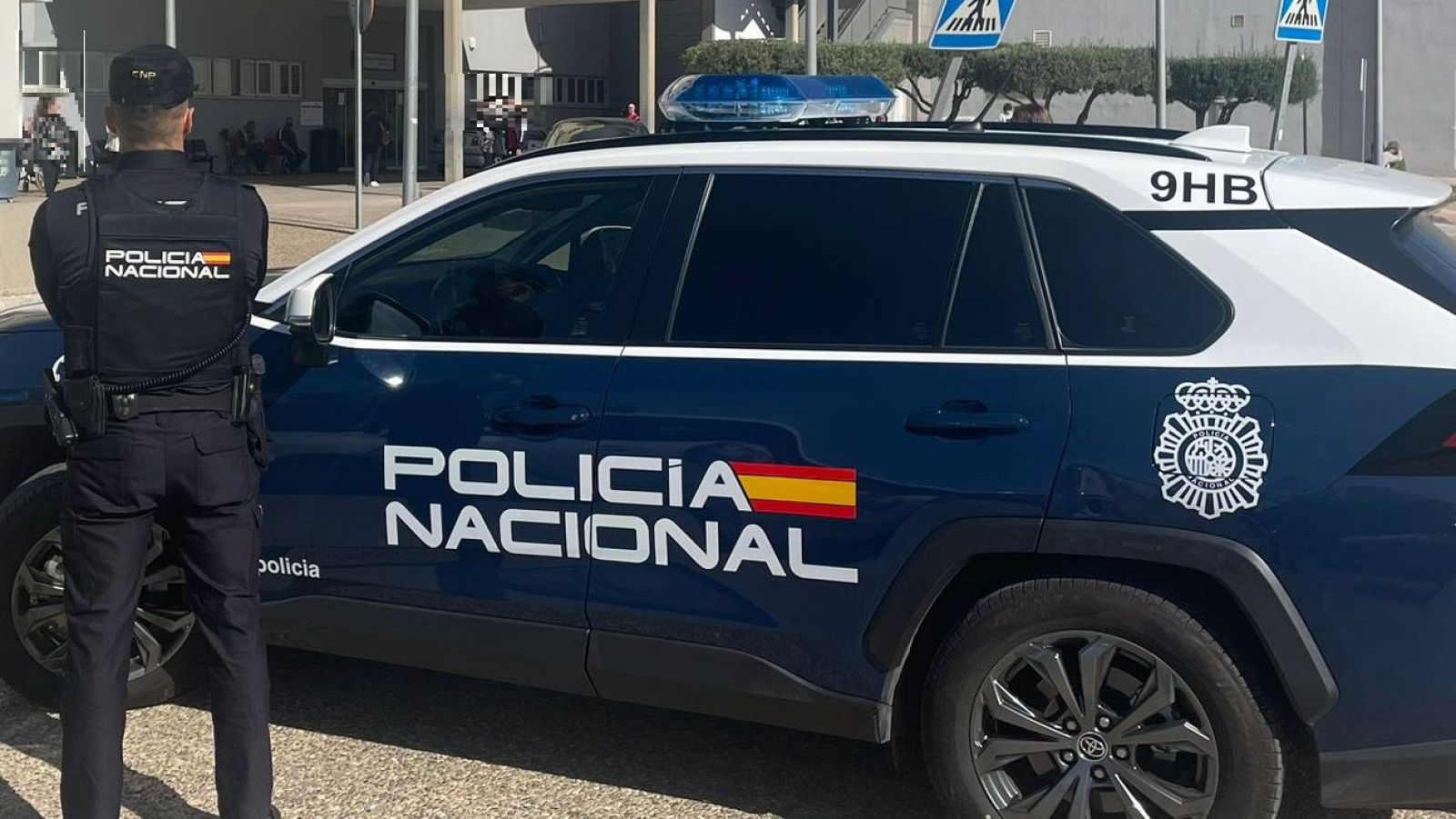 Imagen de archivo de un agente de la Policia Nacional