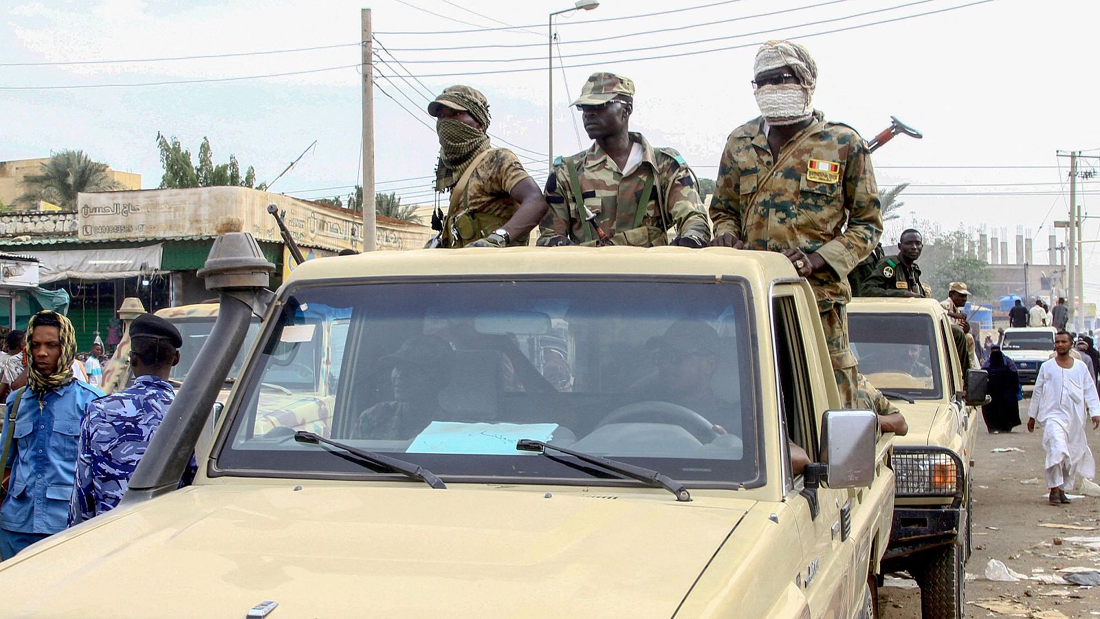 Fuerzas de seguridad sudanesas