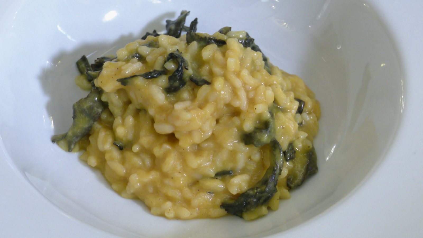 Receta de risotto de calabaza y setas