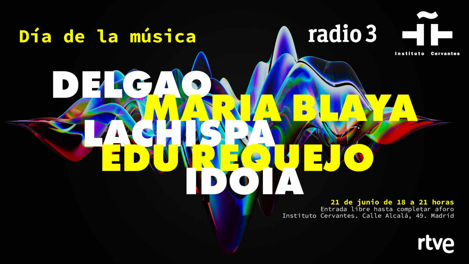 Día de la Música 2024 en Radio 3