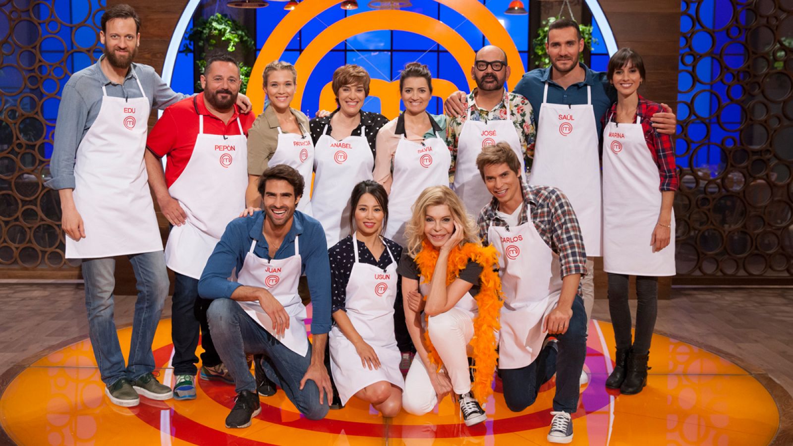 Los 12 aspirantes de MasterChef Celebrity 2