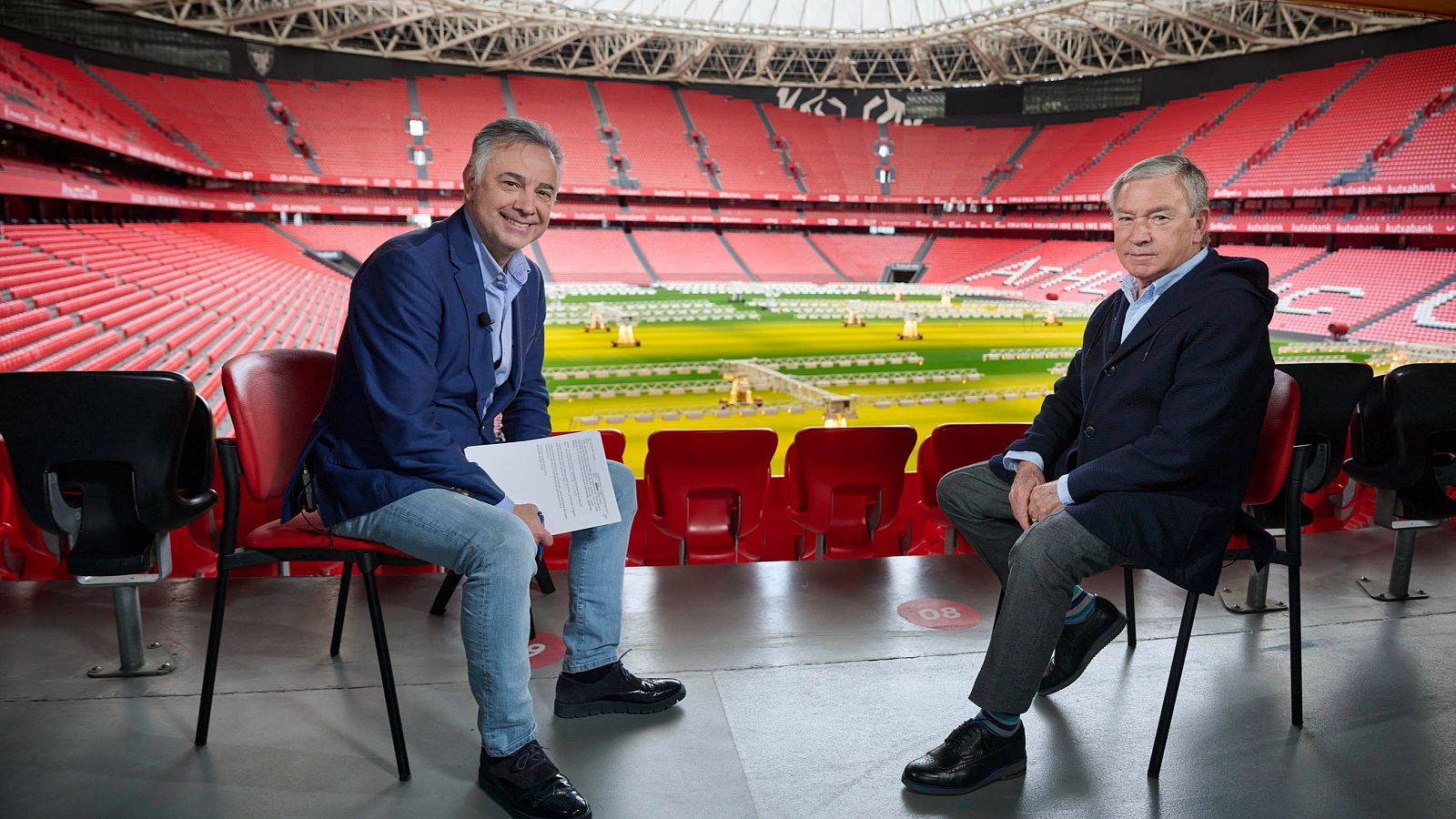 Entrevista a Javier Clemente y Julen Guerrero