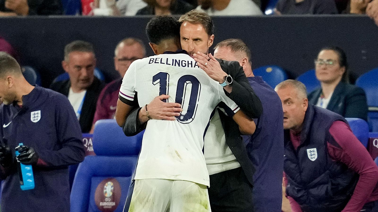 Gareth Southgate, rendido a Jude Bellingham