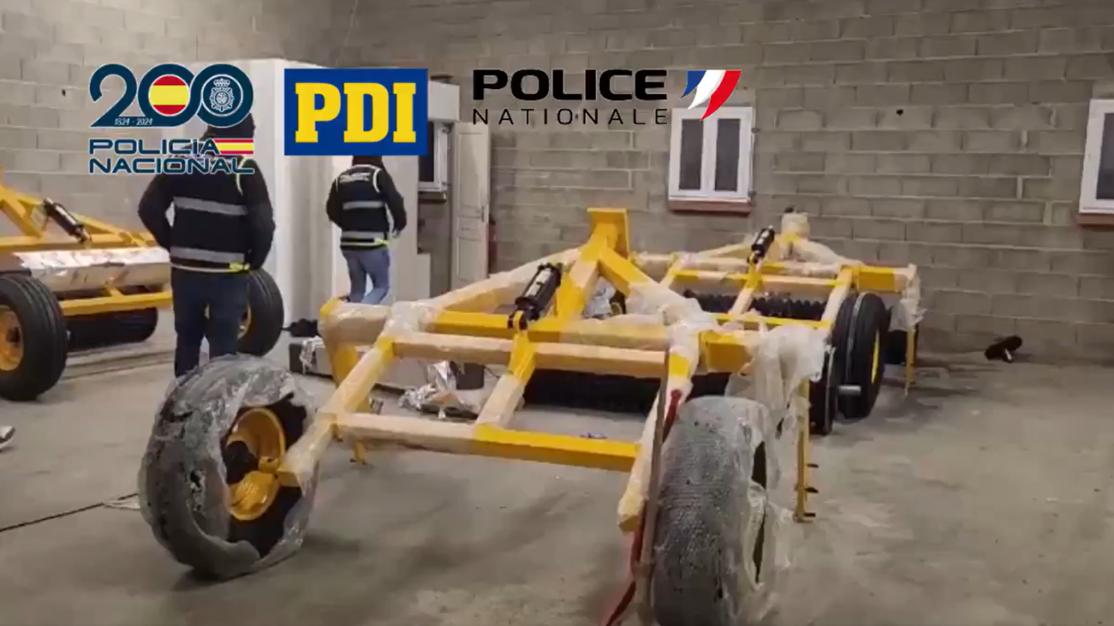 Desarticulan una banda criminal que introducía cocaína en Europa