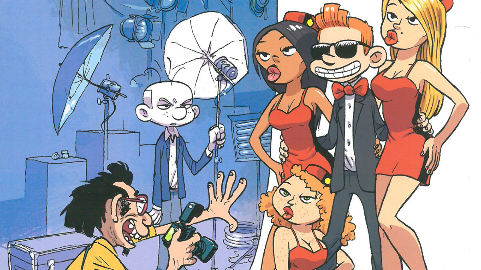 Ilustración de 'La mascarada'