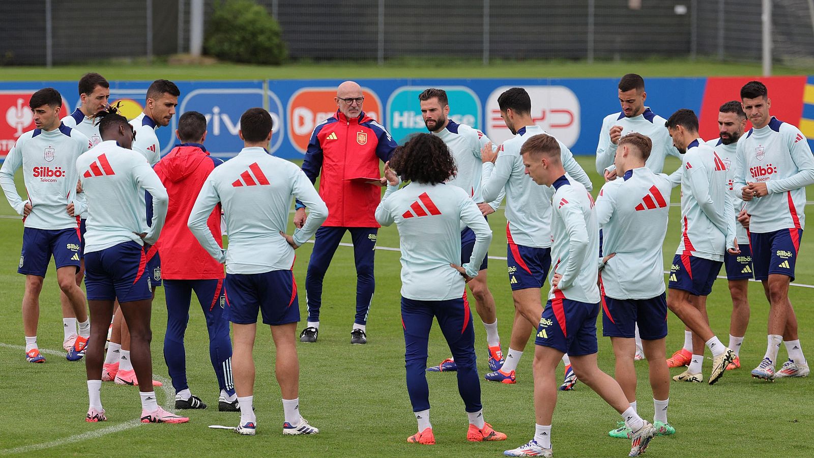Eurocopa 2024: Entrenamiento de España antes de su debut hoy ante Croacia
