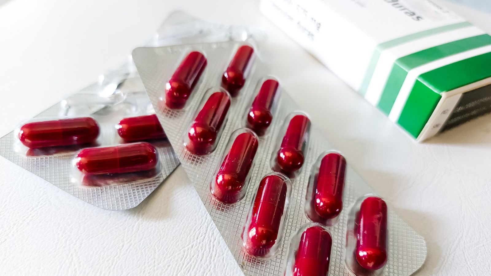 Capsulas del medicamento Nolotil.