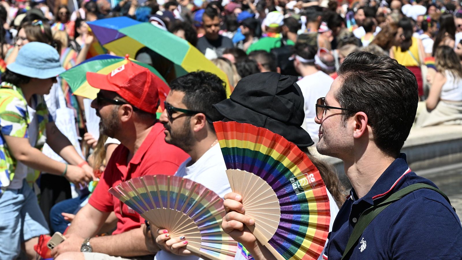 Marcha del Orgullo en Roma