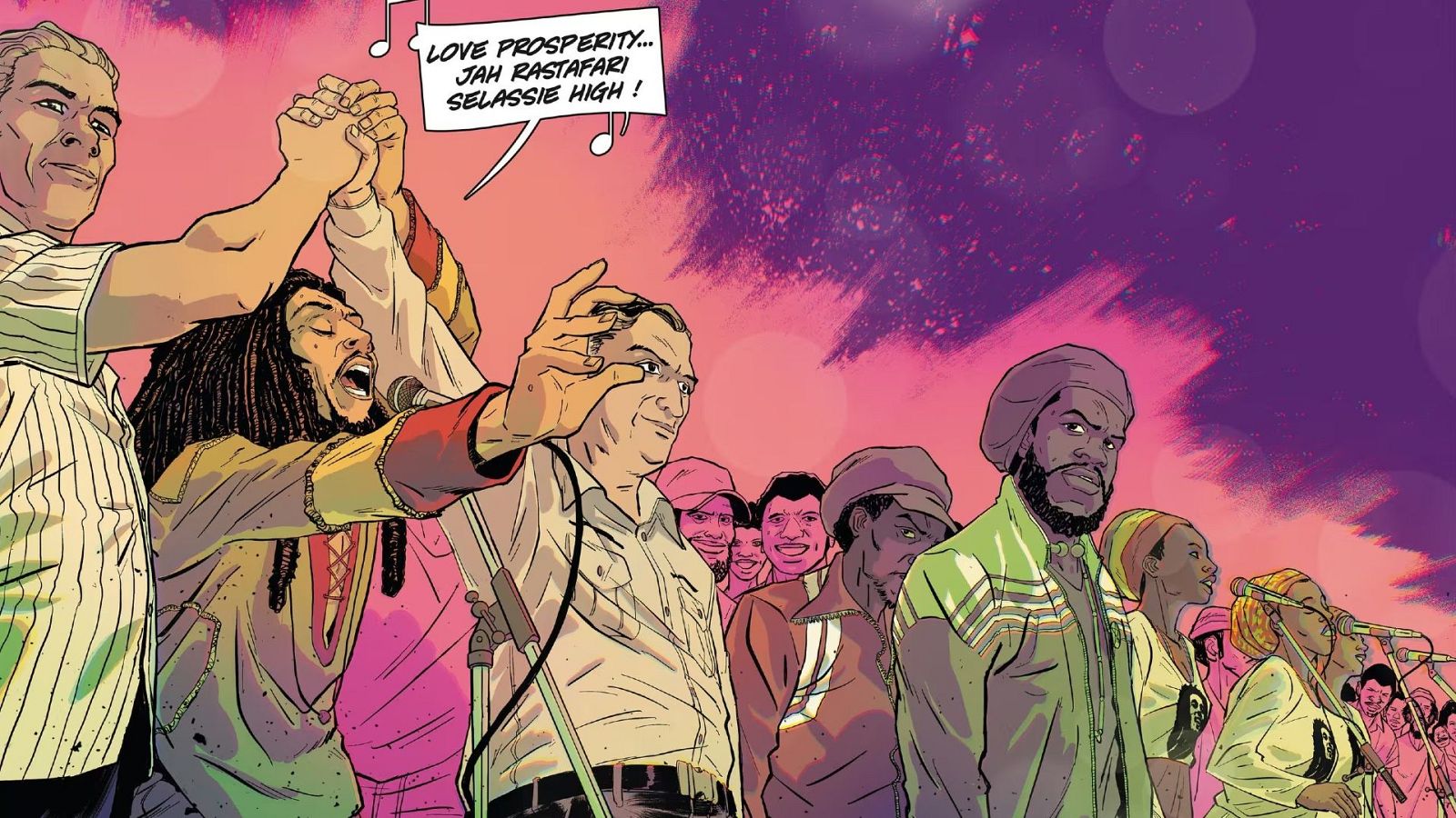 Detalle de una viñeta de 'Érase una vez en Jamaica'