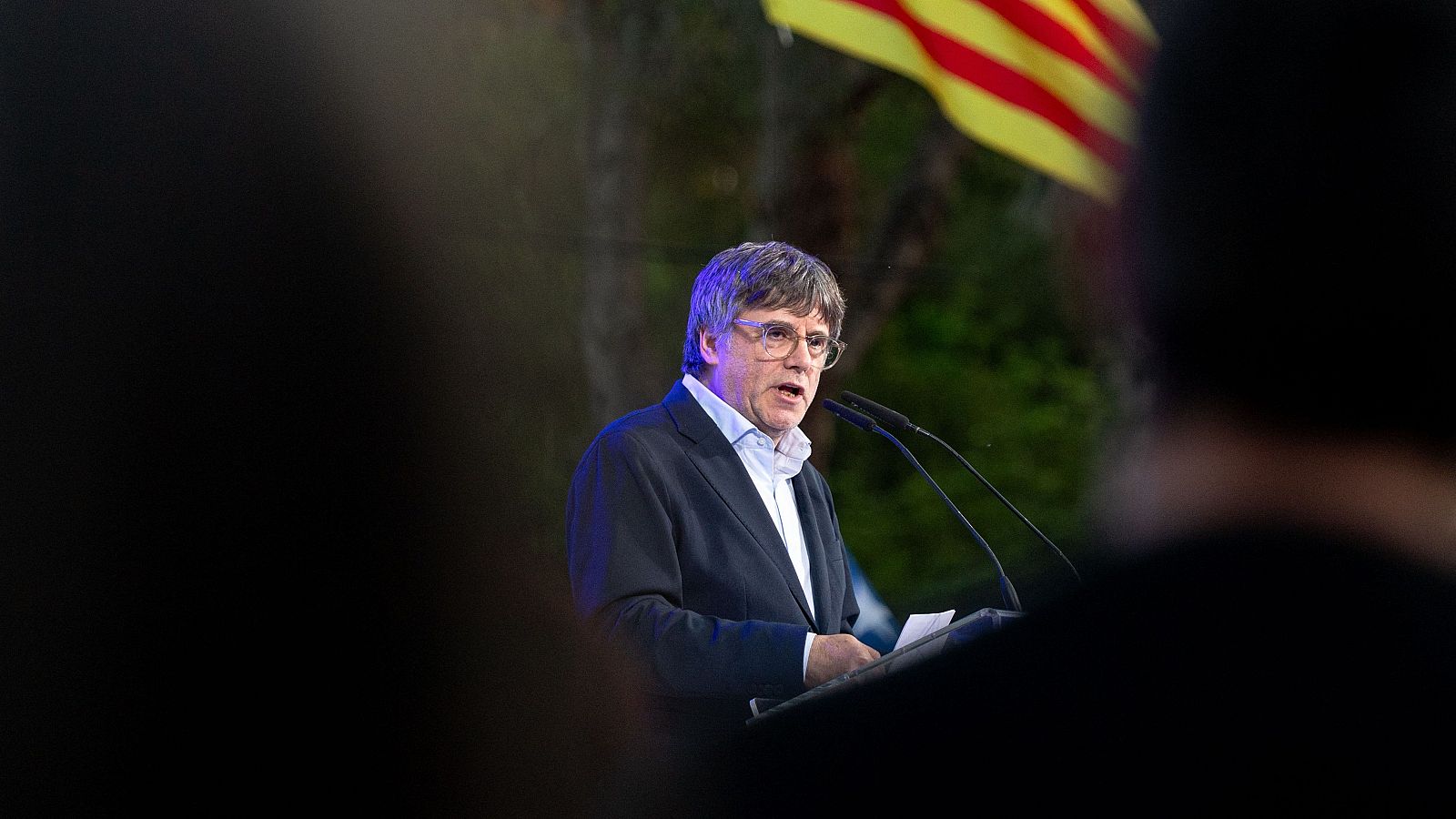 El líder de Junts, Carles Puigdemont