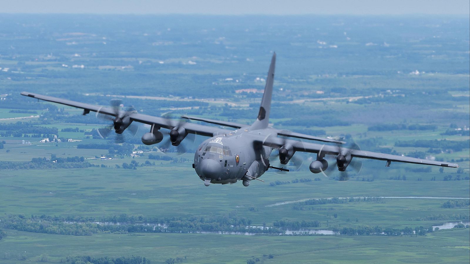 Un avión de armamento pesado AC-130J, también conocido como 'Ghostrider'. Christopher Boitz / U.S. Air Force