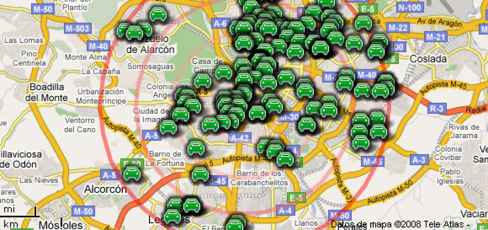 El 'carsharing' es una inactiva novedosa en España que se consolida en época de crisis