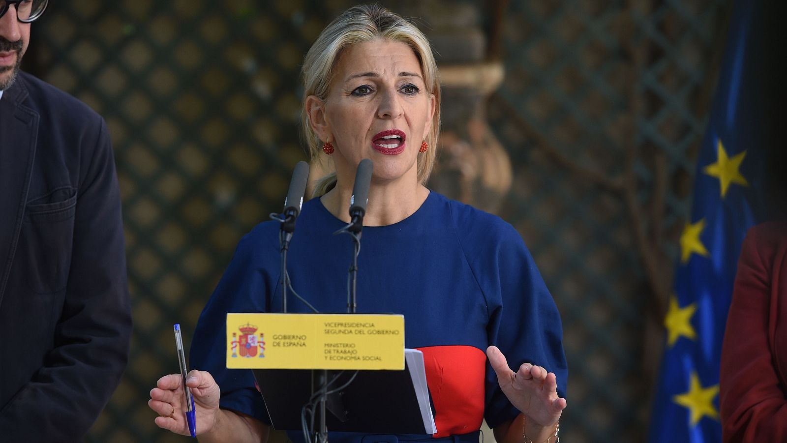 La ministra de Trabajo y Economía Social, Yolanda Díaz, presenta el Plan Estival 2024 de la Inspección de Trabajo y Seguridad Social.