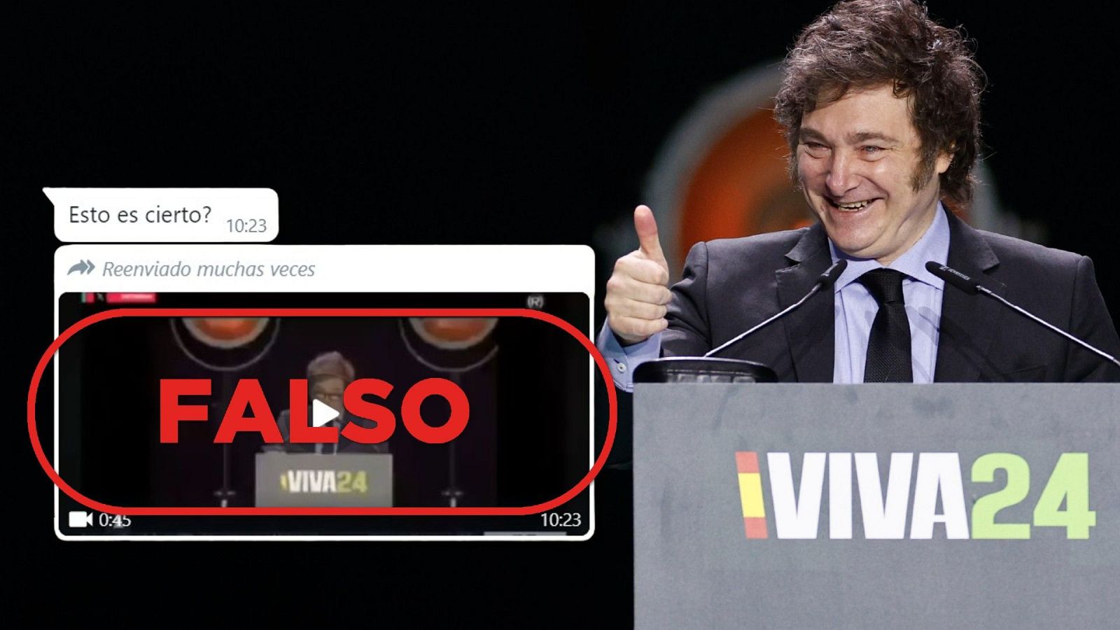 Milei no insulta a los ancianos fallecidos en las residencias de Madrid en este vídeo