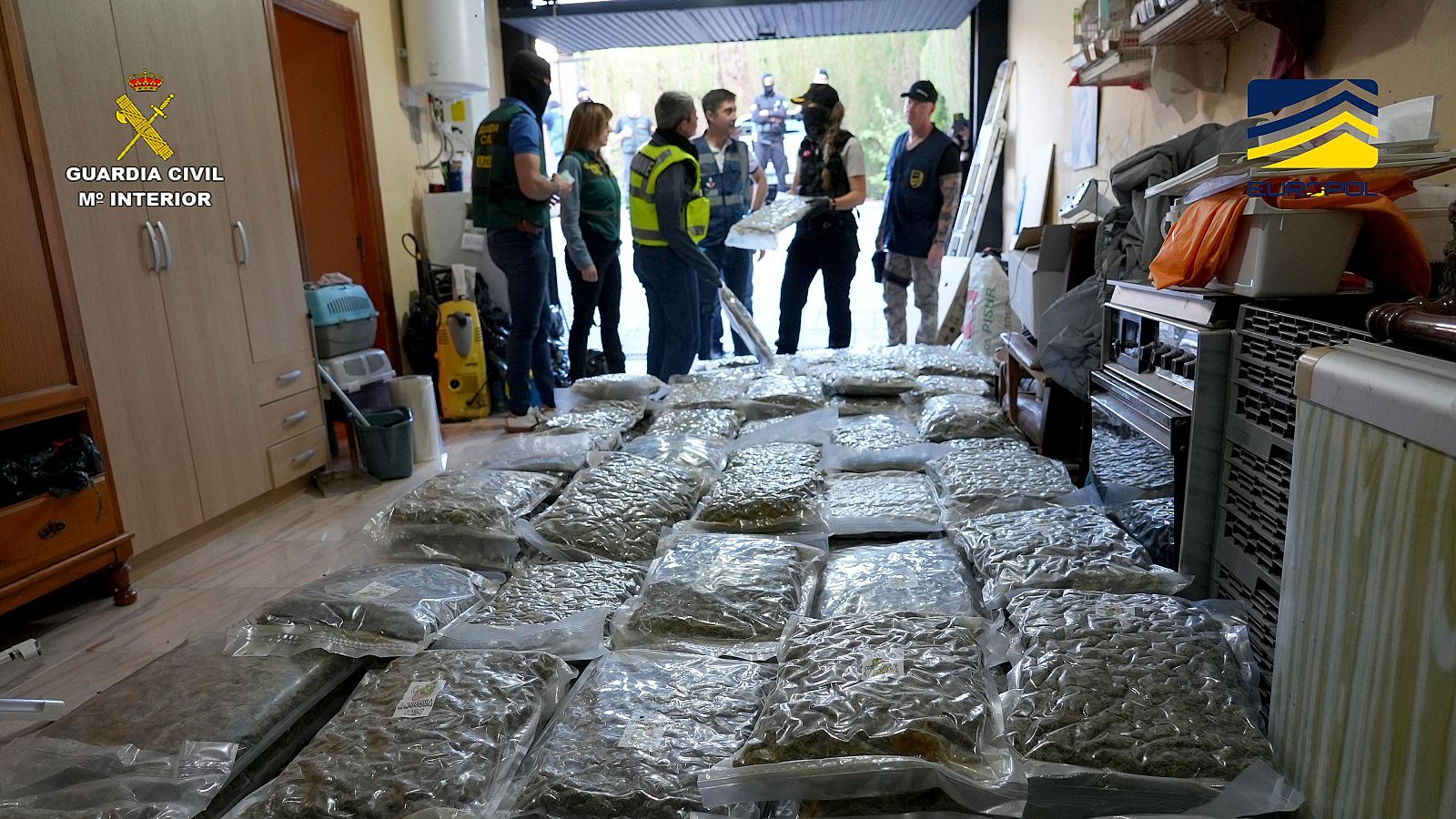 La Guardia Civil desmantela en Andalucía una organización de origen turco especializada en el tráfico internacional de drogas