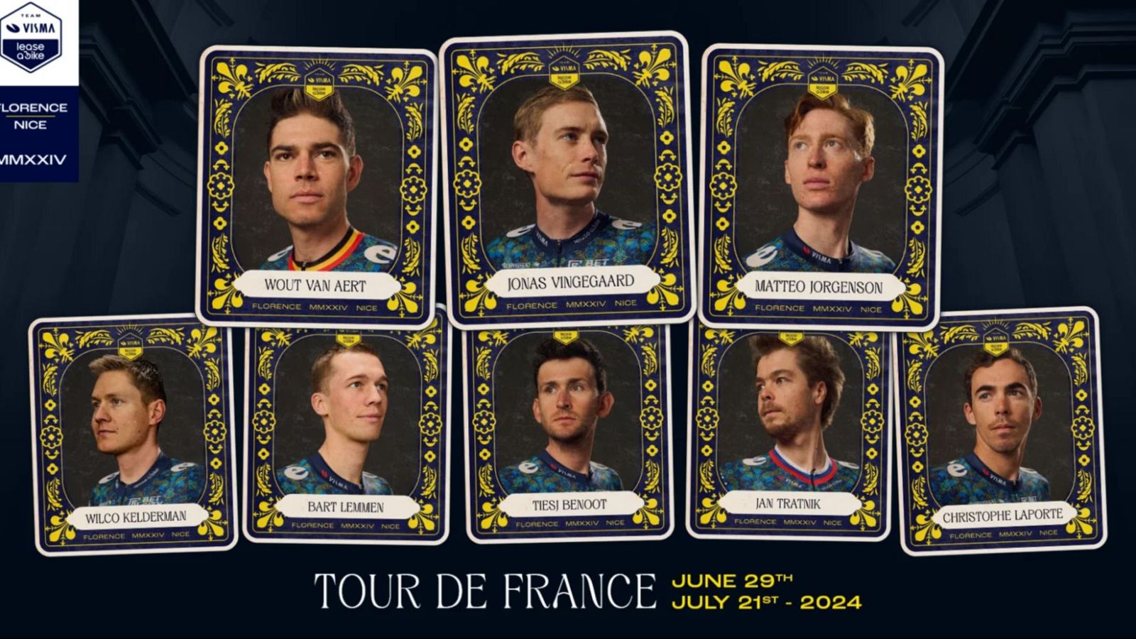 Sepp Kuss, baja para el Tour de Francia con Visma