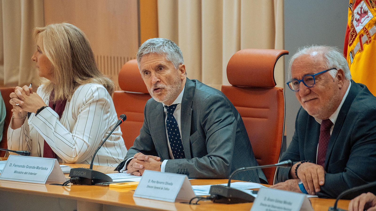 Marlaska presenta la campaña de concienciación para evitar siniestros viales durante el verano