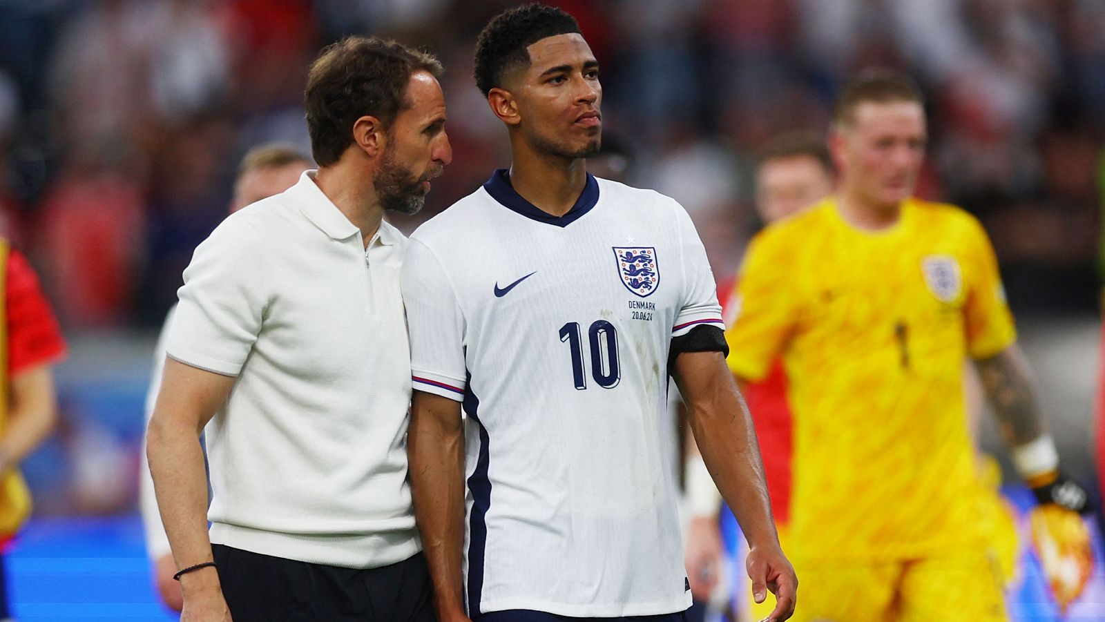 El estado físico de Jude Bellingham no preocupa a Gareth Southgate