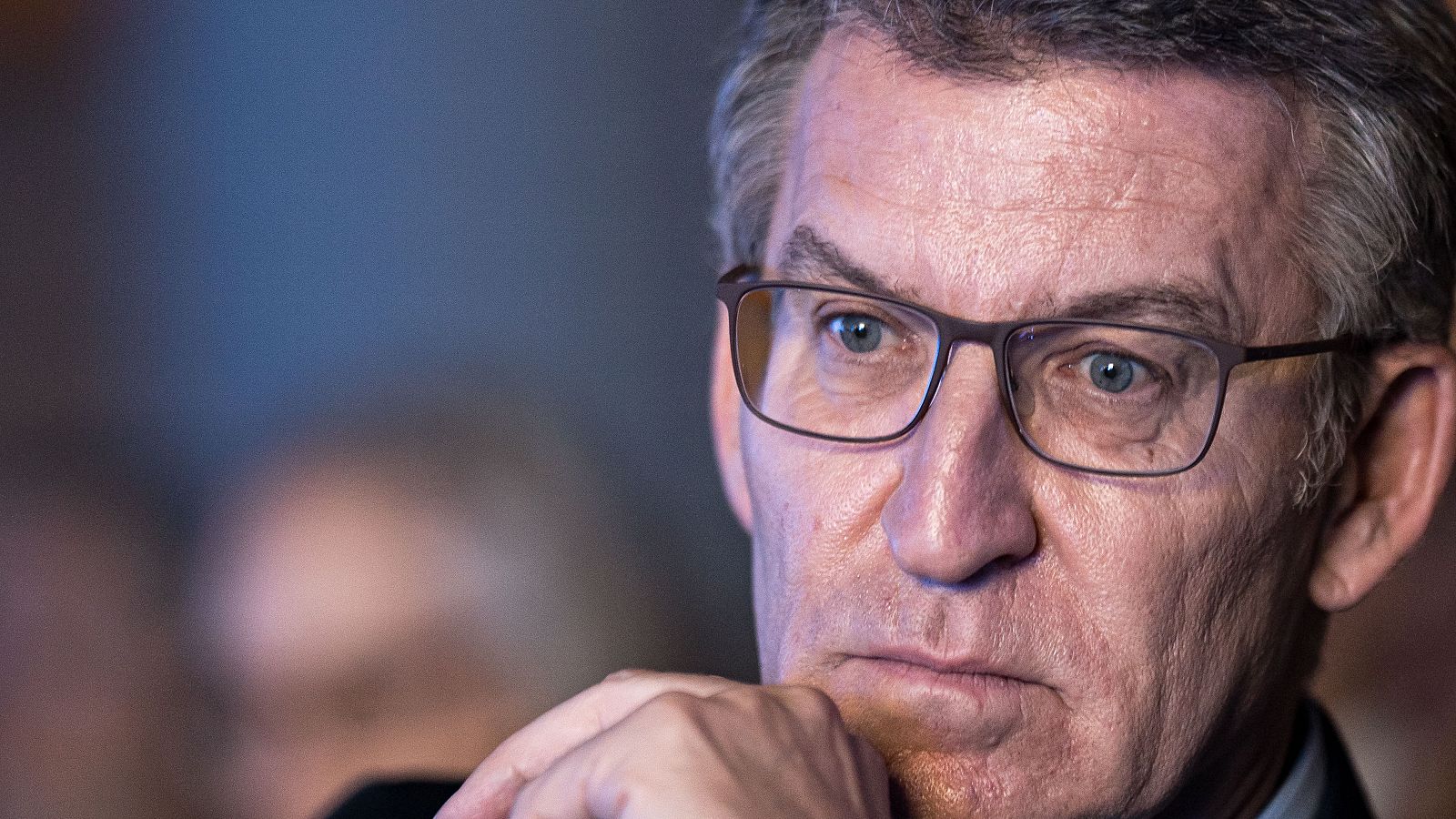 El presidente del PP, Alberto Núñez Feijóo