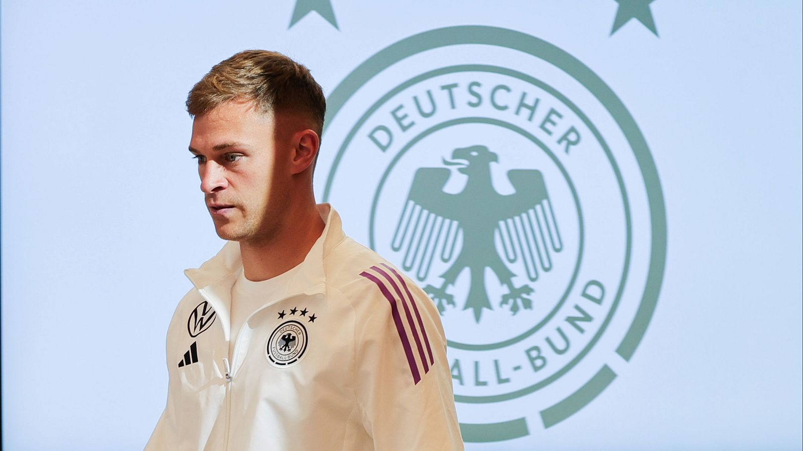 Kimmich en rueda de prensa