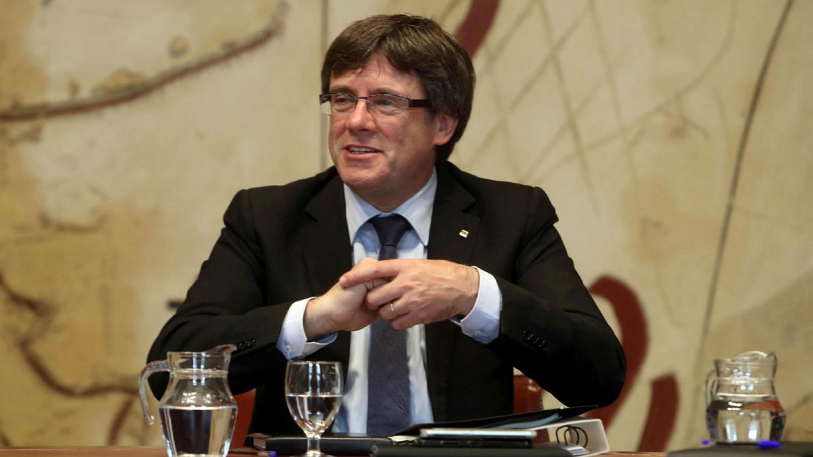 El presidente de la Generalitat, Carles Puigdemont