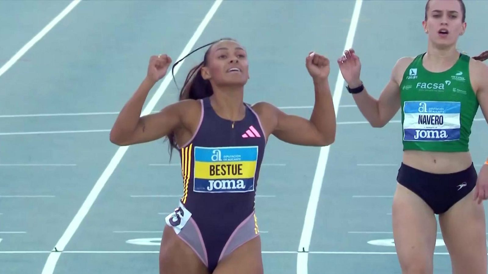 Jael Bestué celebra su pase a París 2024