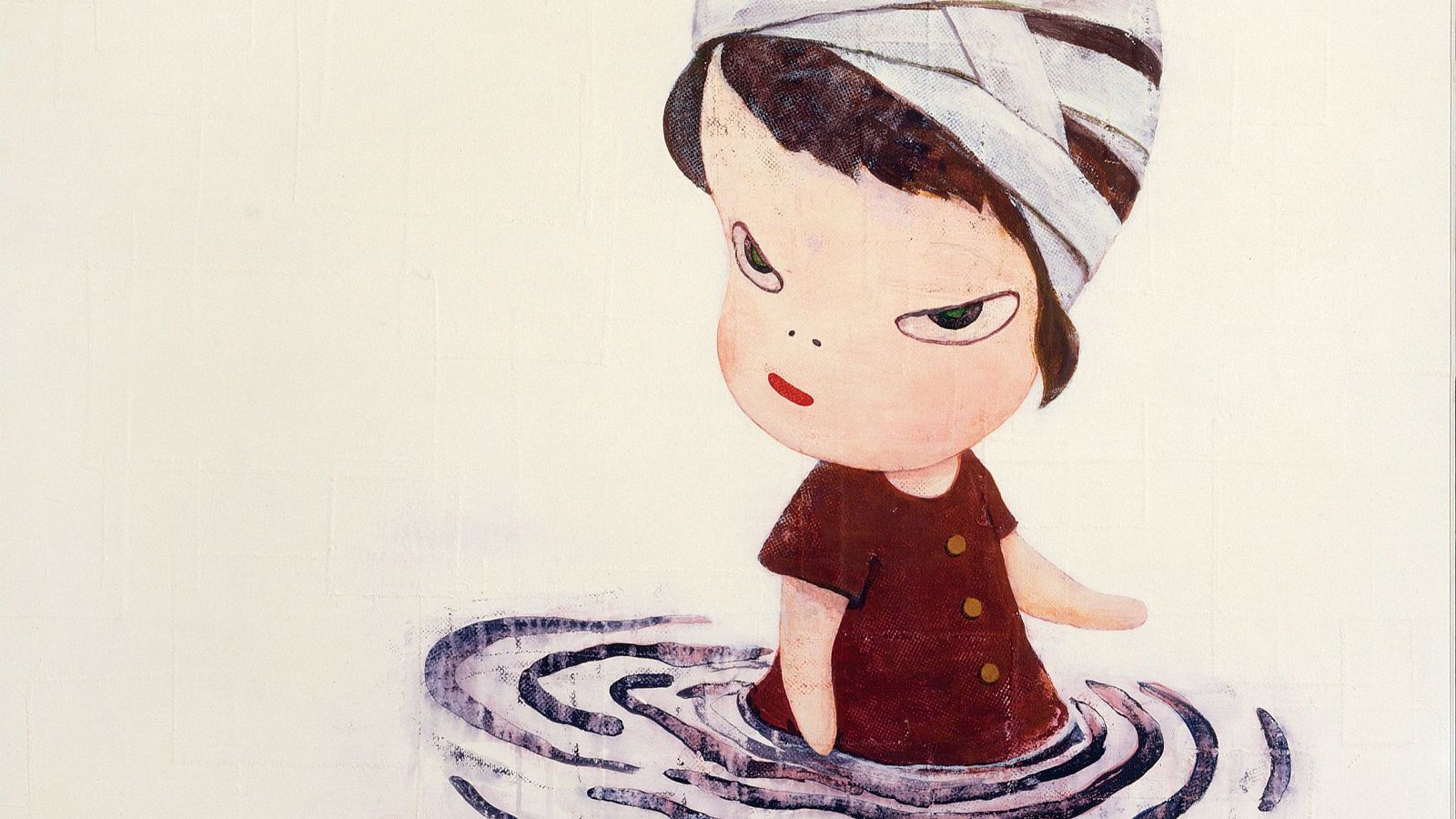 Yoshitomo Nara y sus niñas en el Guggenheim Bilbao