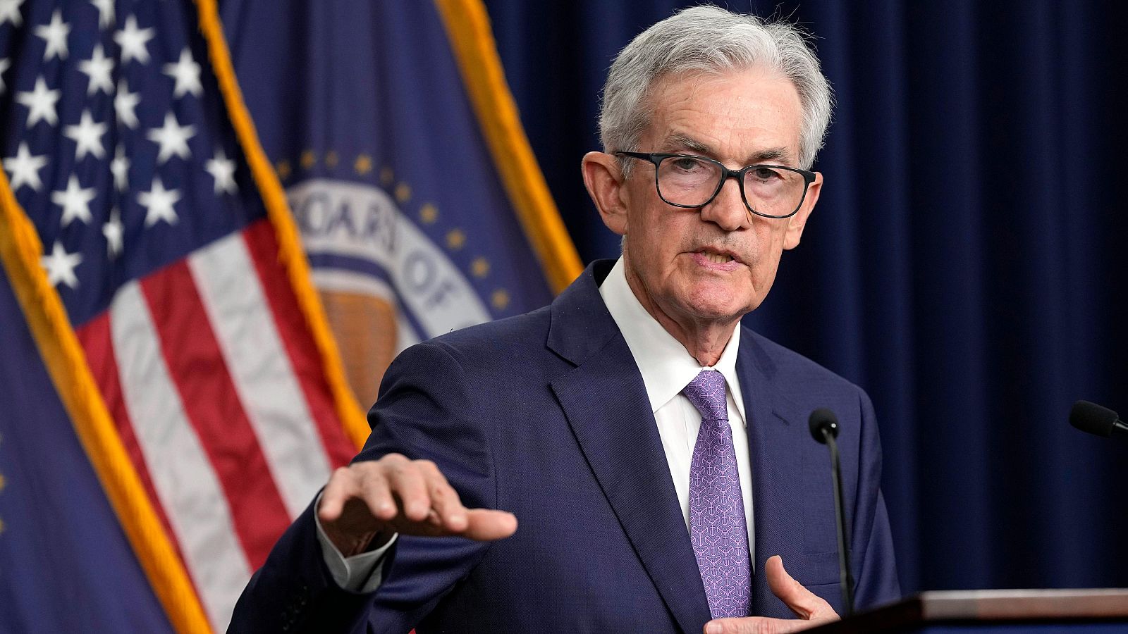 El presidente de la Reserva Federal de Estados Unidos, Jerome Powell
