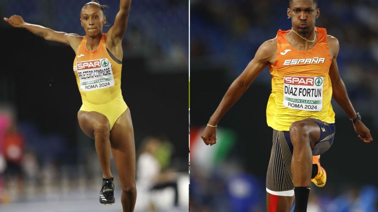 Ana Peleteiro y Jordán Díaz lideran la lista de atletas españoles para París 2024