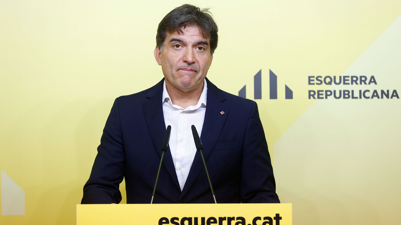 Sergi Sabrià abandona el Govern, tot i desmarcar-se dels cartells i entre crítiques a Junqueras